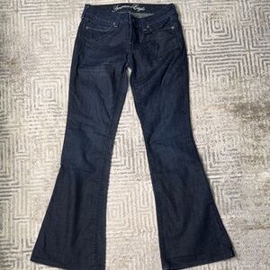 American Eagle real flare jeans size reg 2
